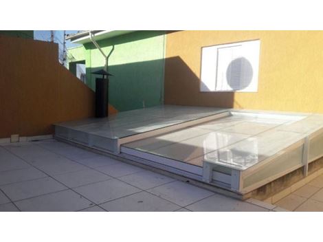 Manutenção de telhado de Vidro na ZS